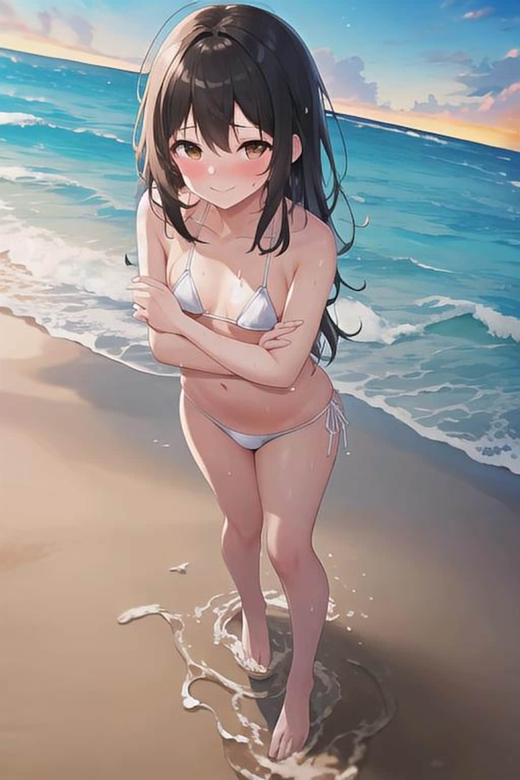 ビキニお姉ちゃん（ロングヘア）