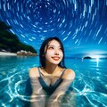 星空の海水浴 11枚目