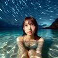 星空の海水浴 4枚目