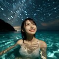 星空の海水浴 7枚目