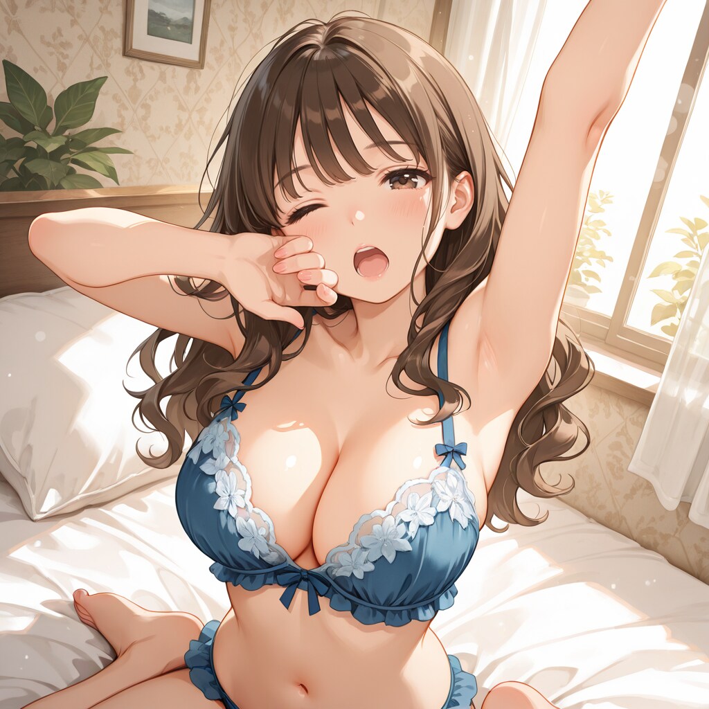 お嬢様は朝に弱い