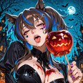 ハロウィンにはキャラメルアップル⑤ 2枚目