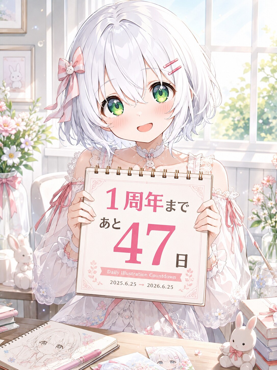 デイリーイラストカウントダウン