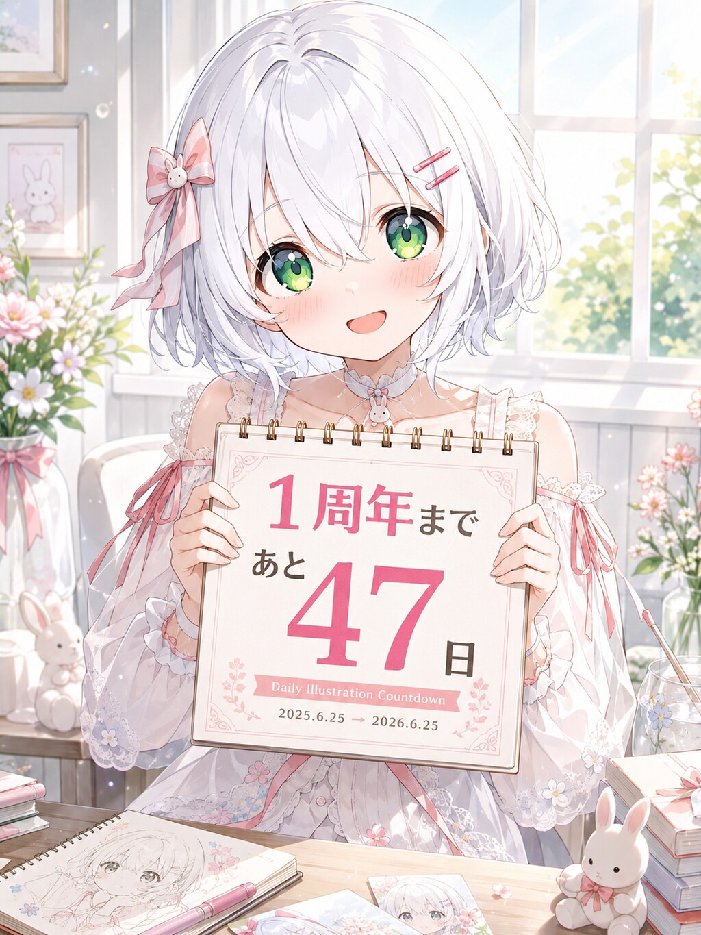 デイリーイラストカウントダウン