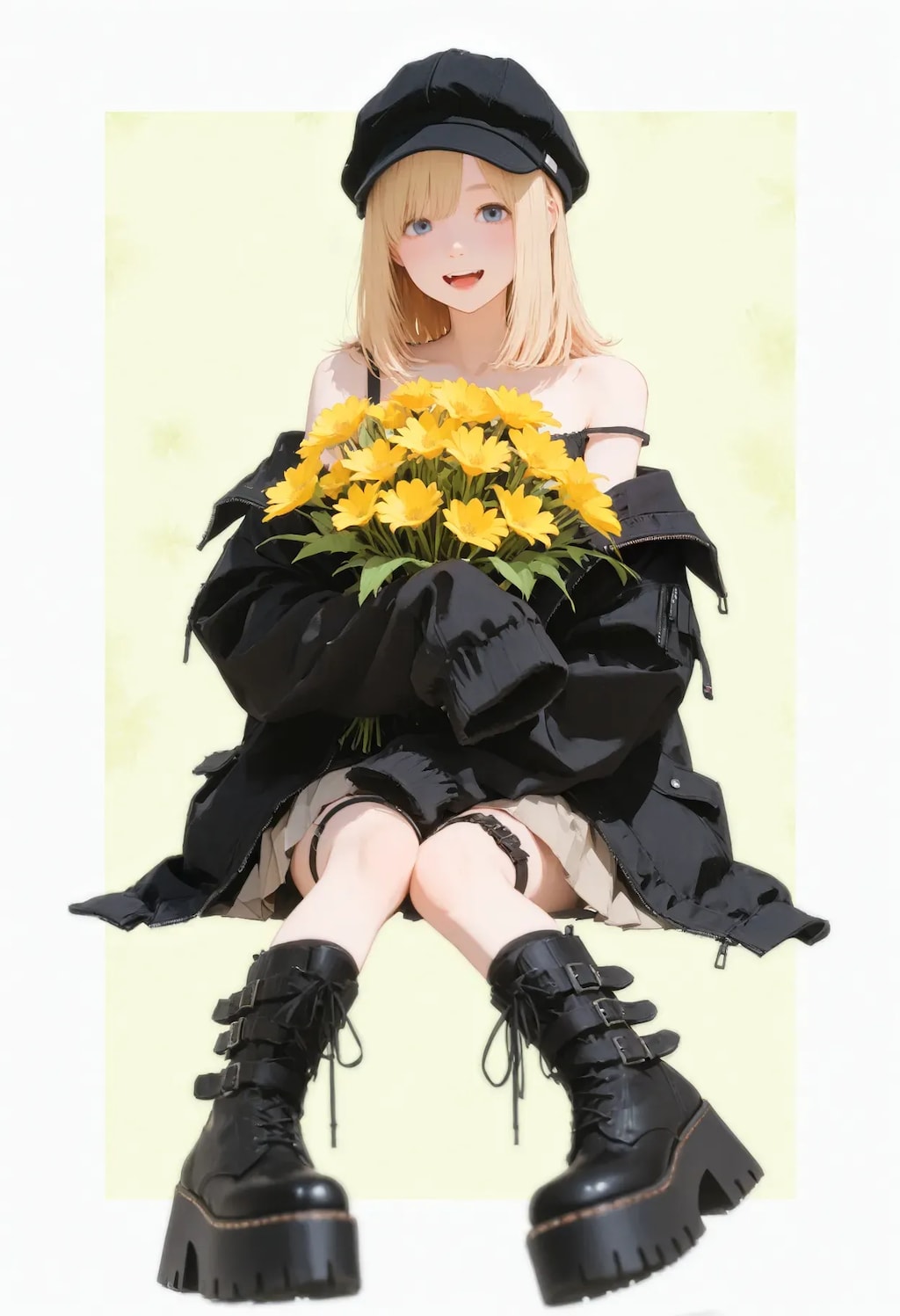 幸せの黄色い花束