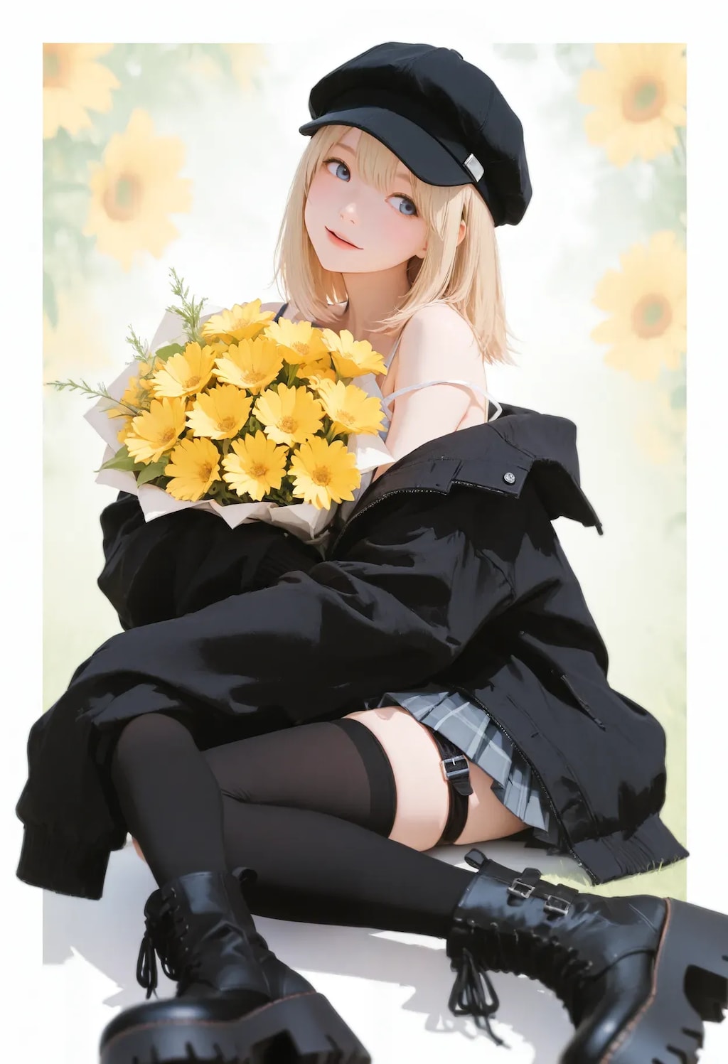 幸せの黄色い花束