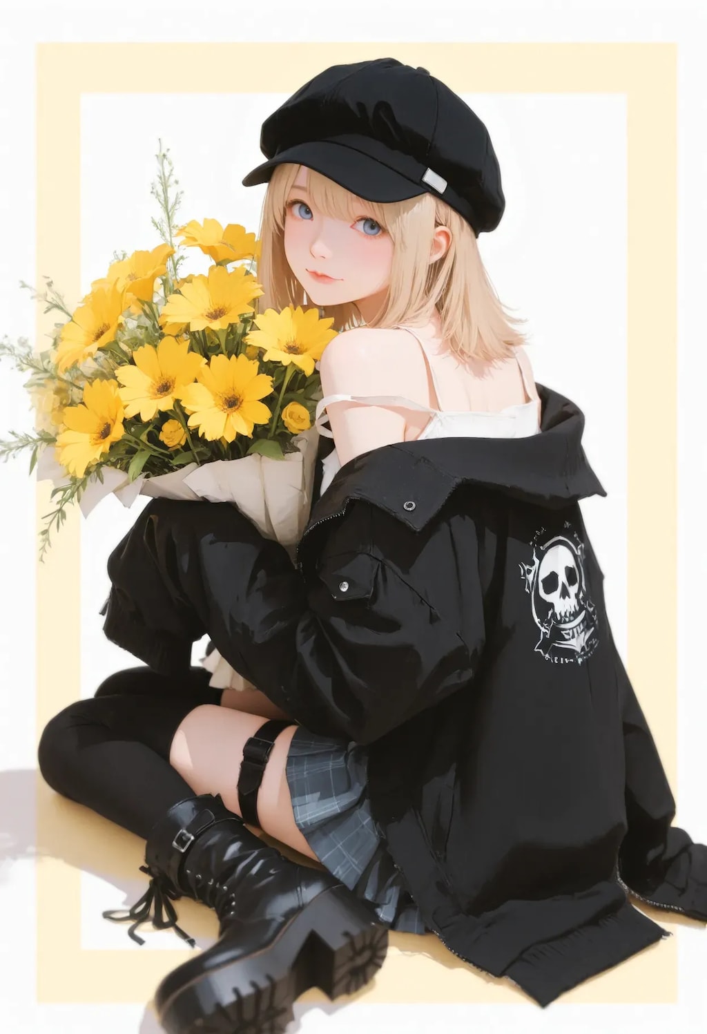 幸せの黄色い花束