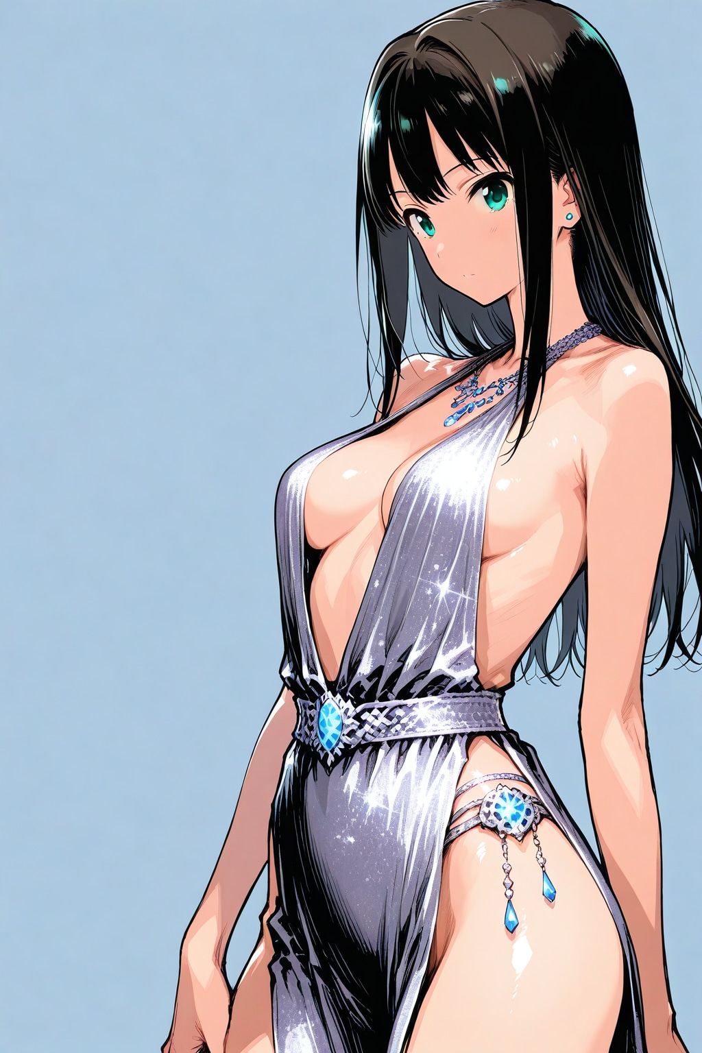 イブニングドレスのしぶりん