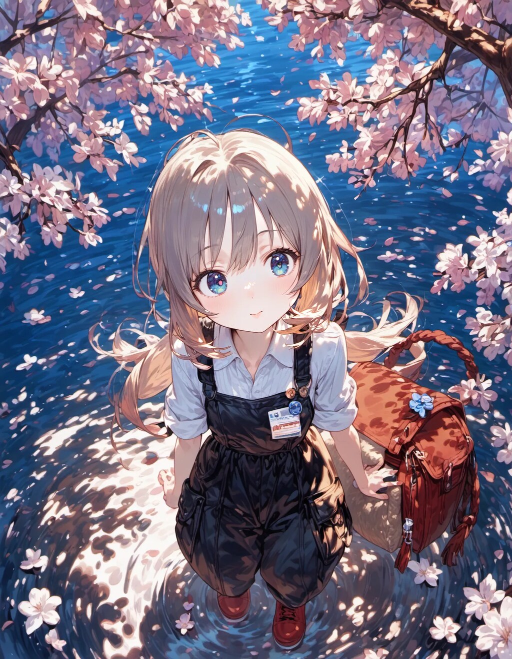 Spring Blossom Reflection