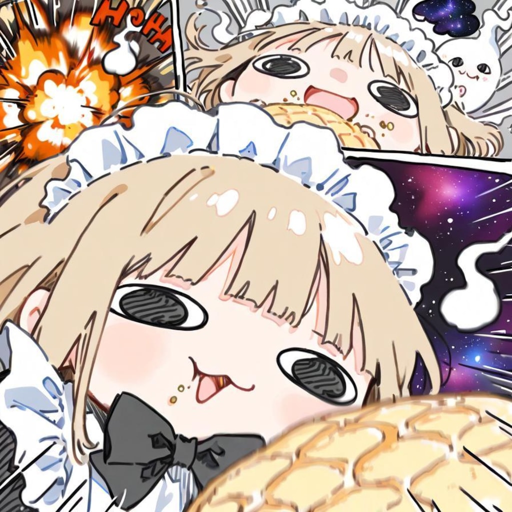 定期的に見たくなる(個人的に)おジャンボメロンパン🍈