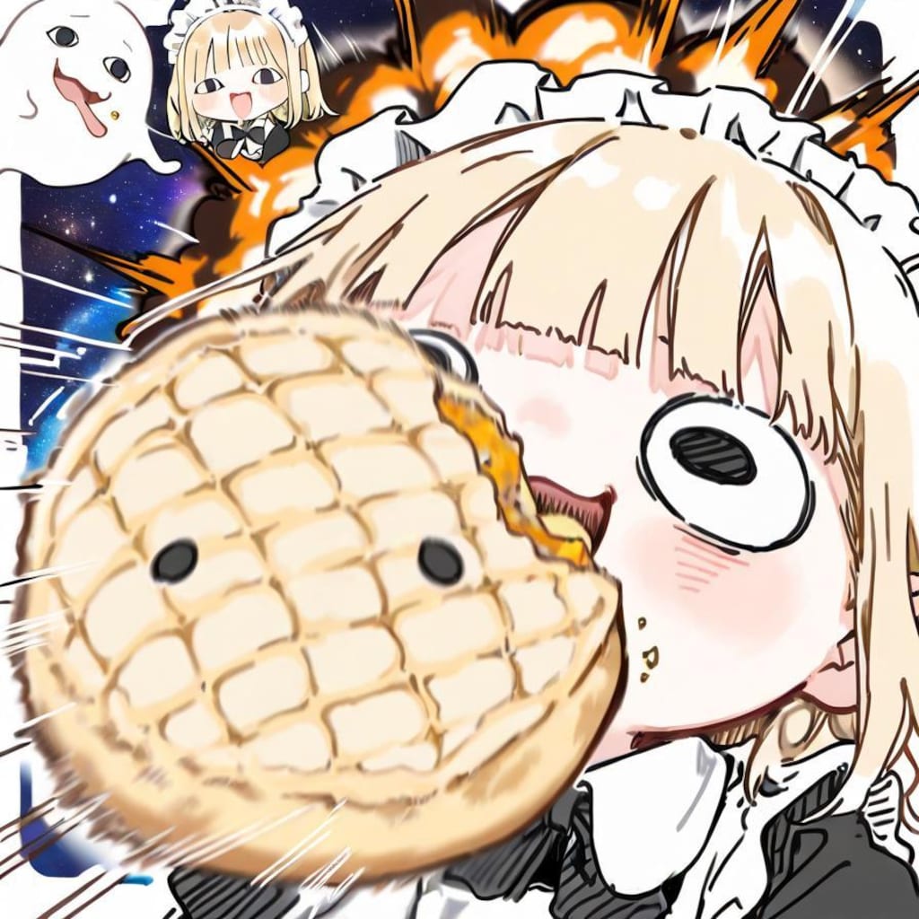 定期的に見たくなる(個人的に)おジャンボメロンパン🍈