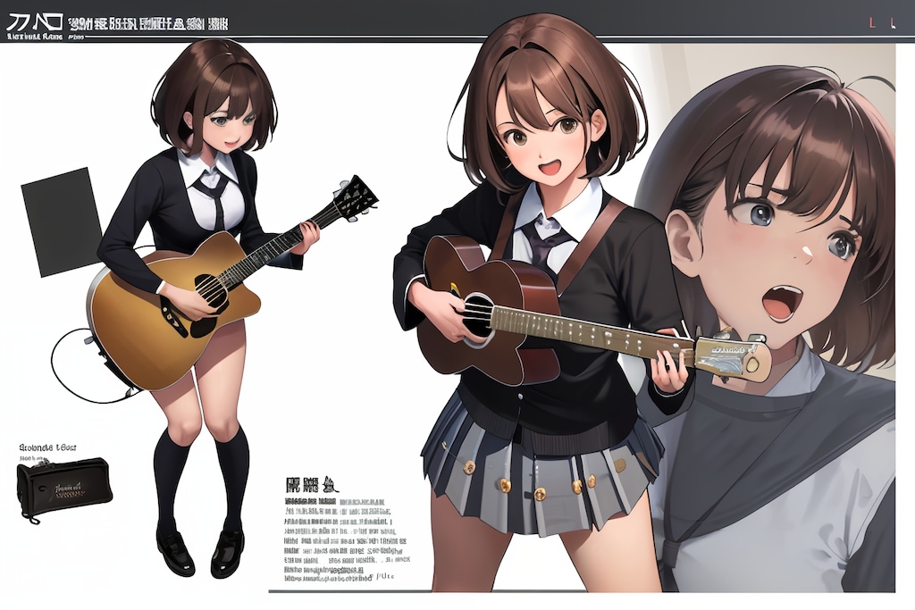 ギター少女のプロフィール