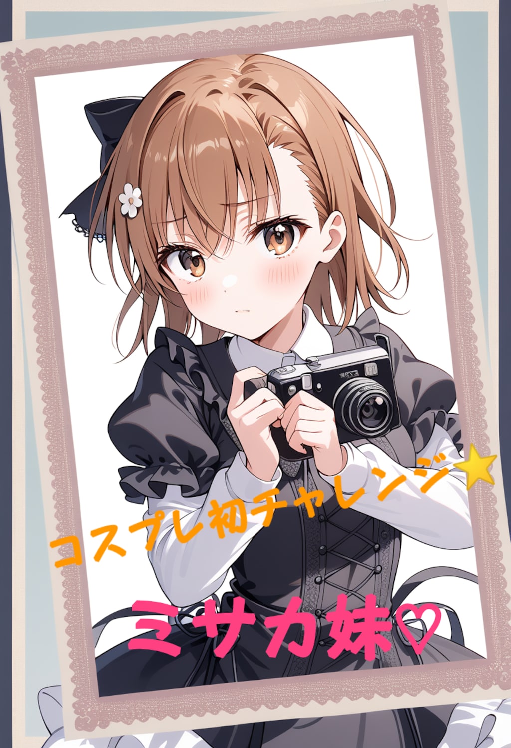 ミサカシスターズのデコレーションフォト