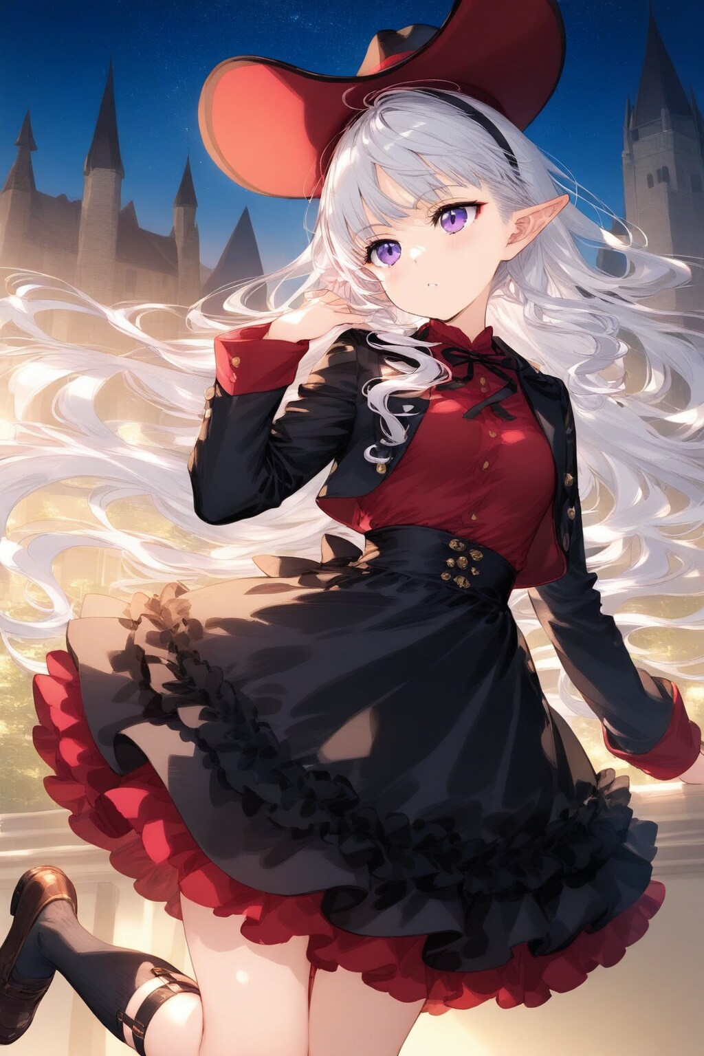 城を抜け出して