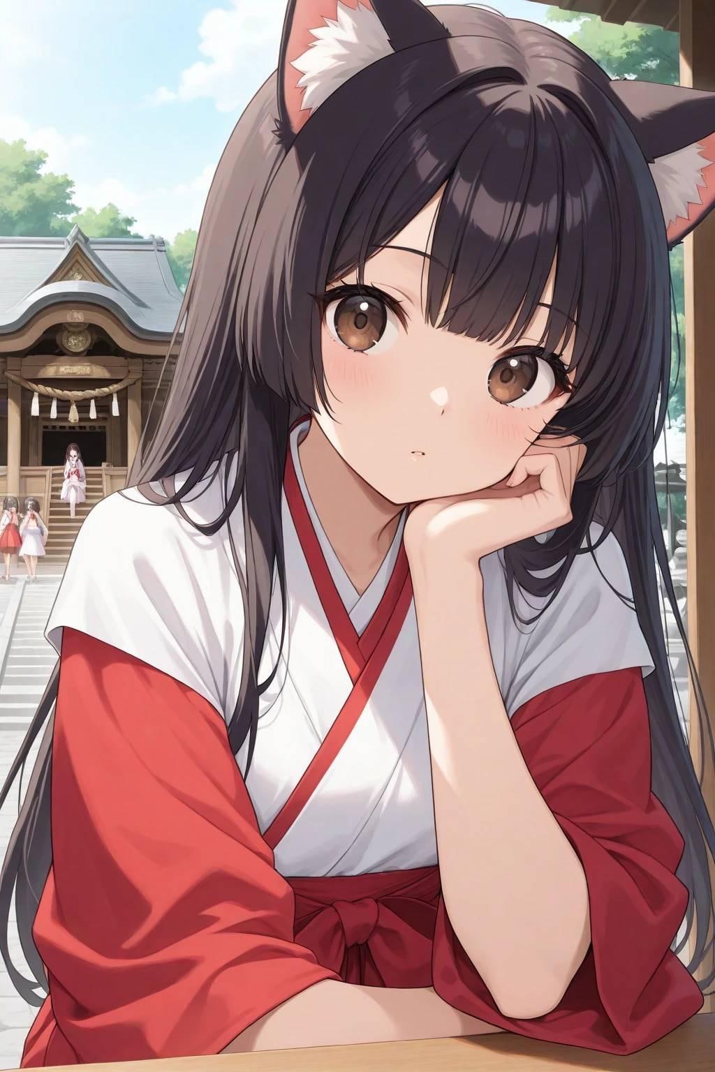 虎鼠神社ケモ耳