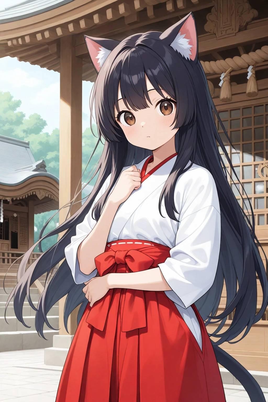 虎鼠神社ケモ耳