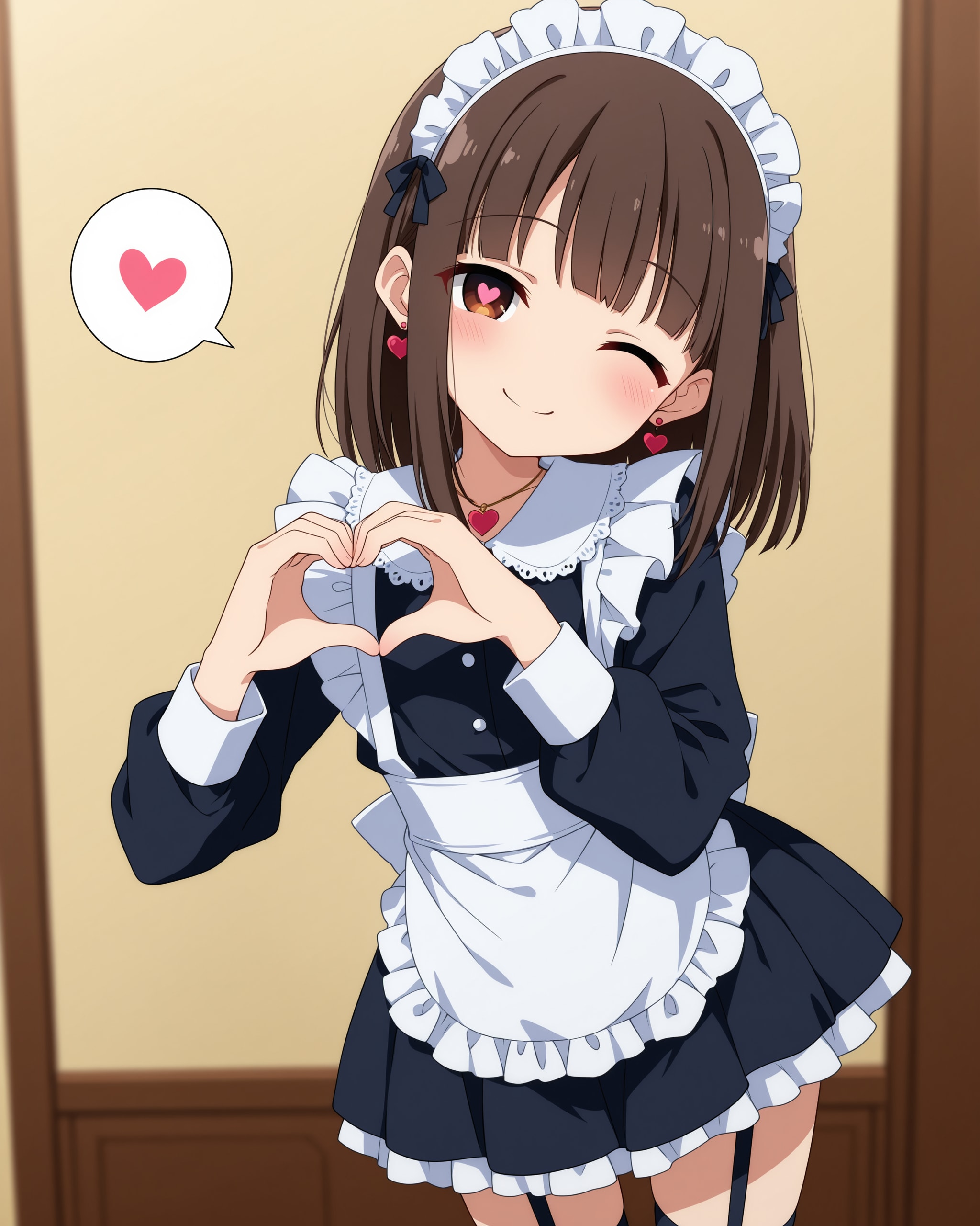 【♡】ハートメイドととせちゃん♡♡♡
