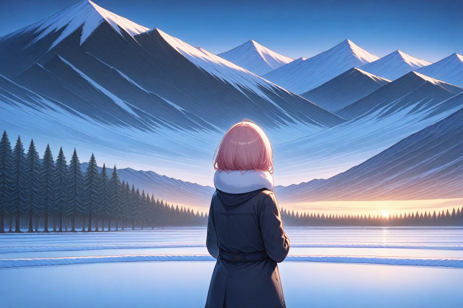 冬景色 | の人気AIイラスト・グラビア