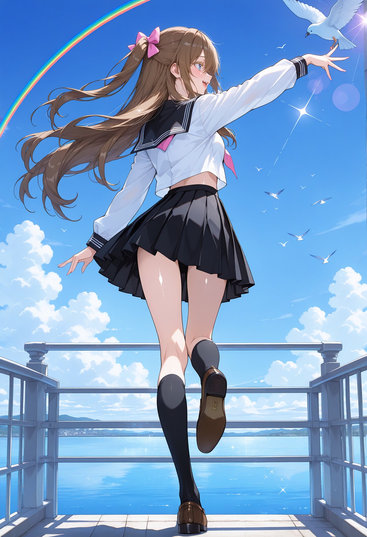 横顔JK