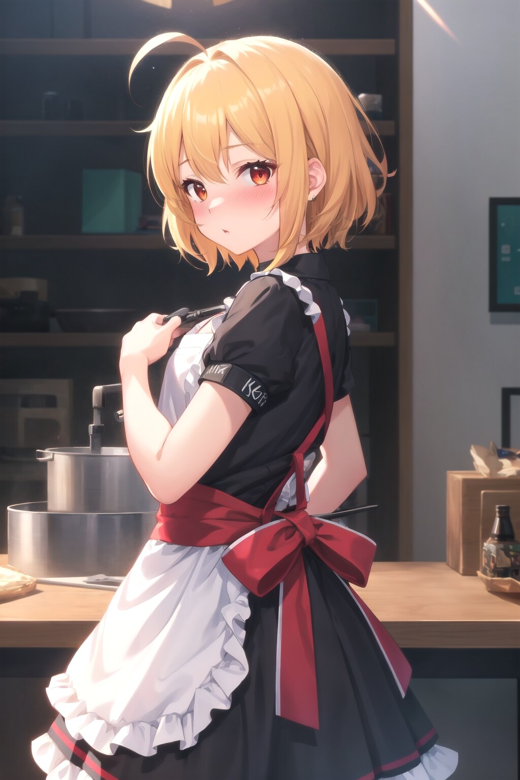 横からは恥ずかしい・・