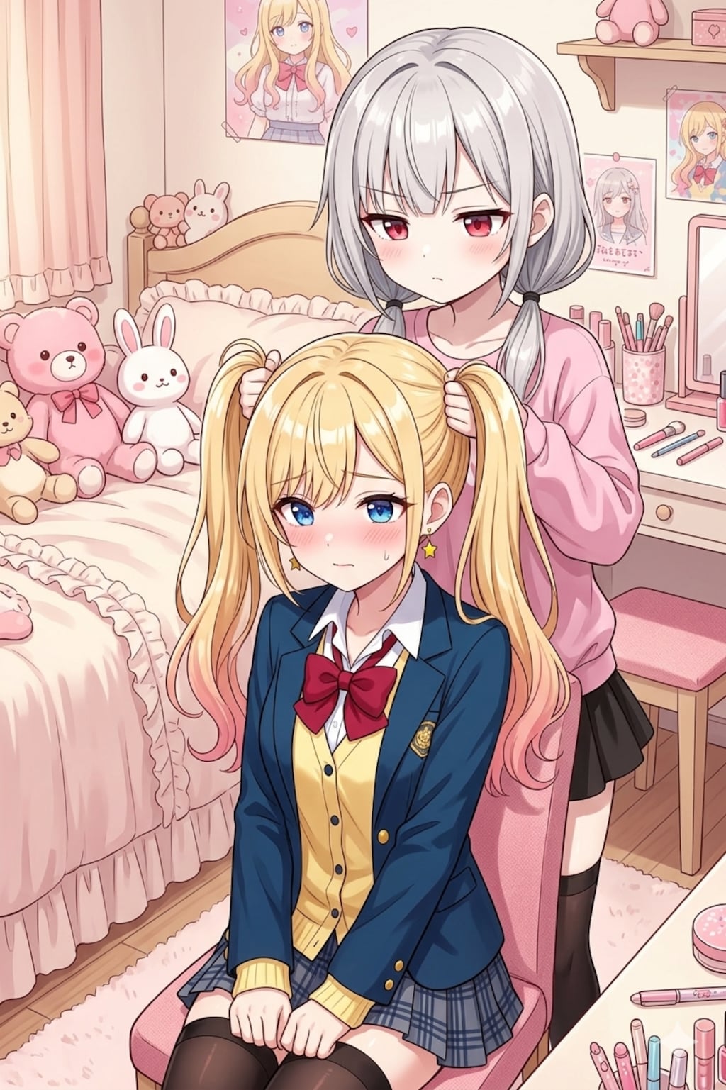 うちの子手ツインテ天原姉妹ナミちゃん編