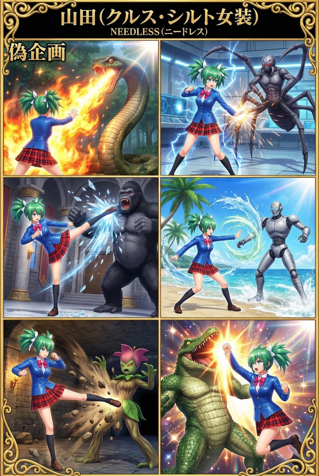 NEEDLESS　山田　アクションシーン2