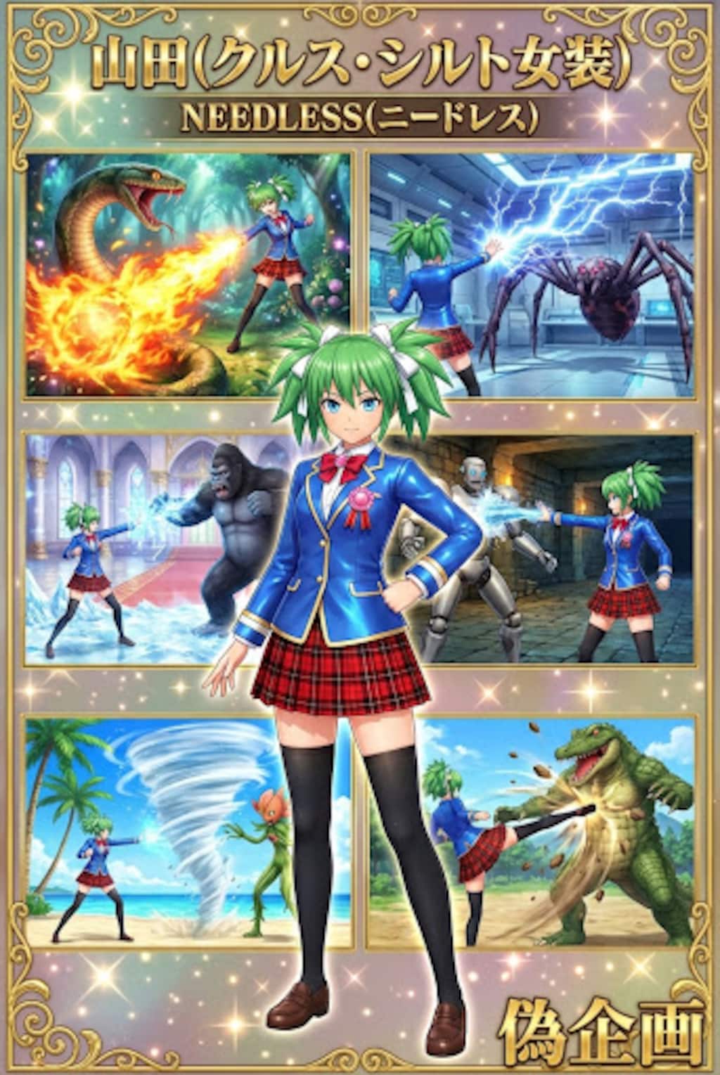 NEEDLESS　山田　アクションシーン2