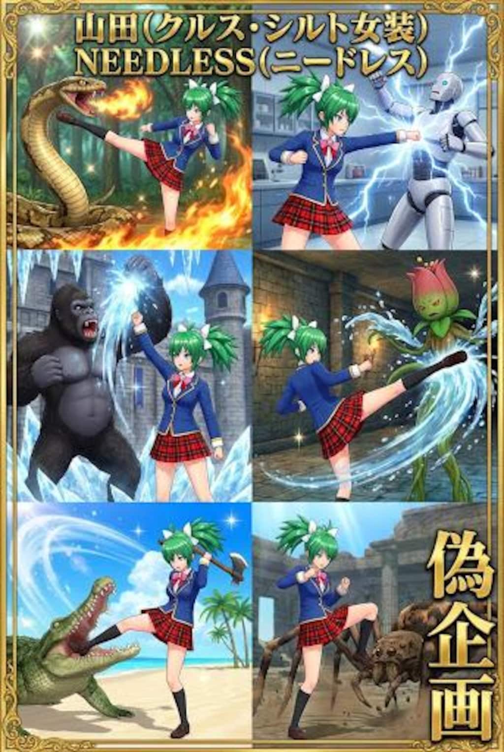 NEEDLESS　山田　アクションシーン2