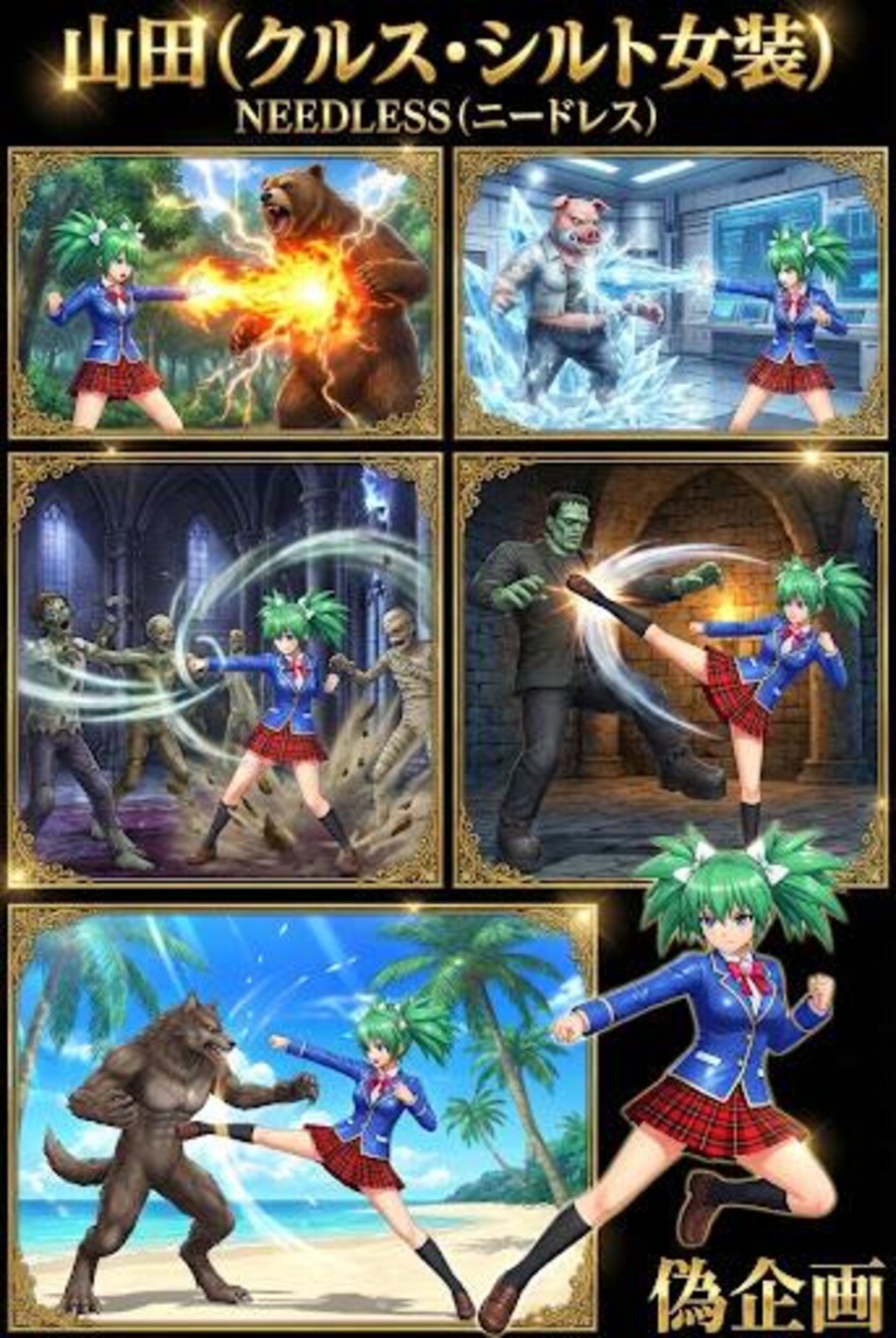 NEEDLESS　山田　アクションシーン2