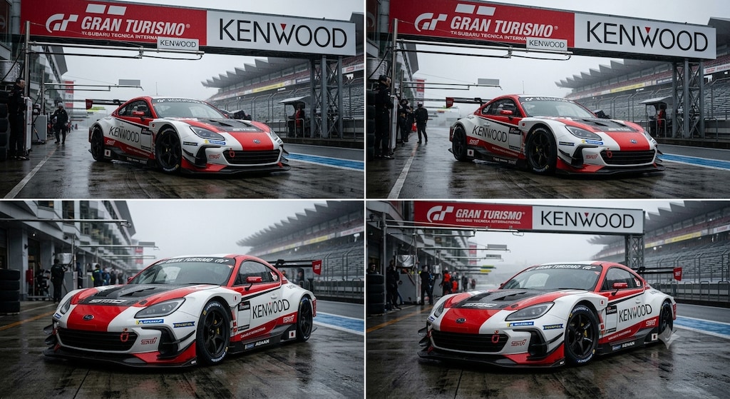 KenwoodグランツーリスモBRZレーシングカー