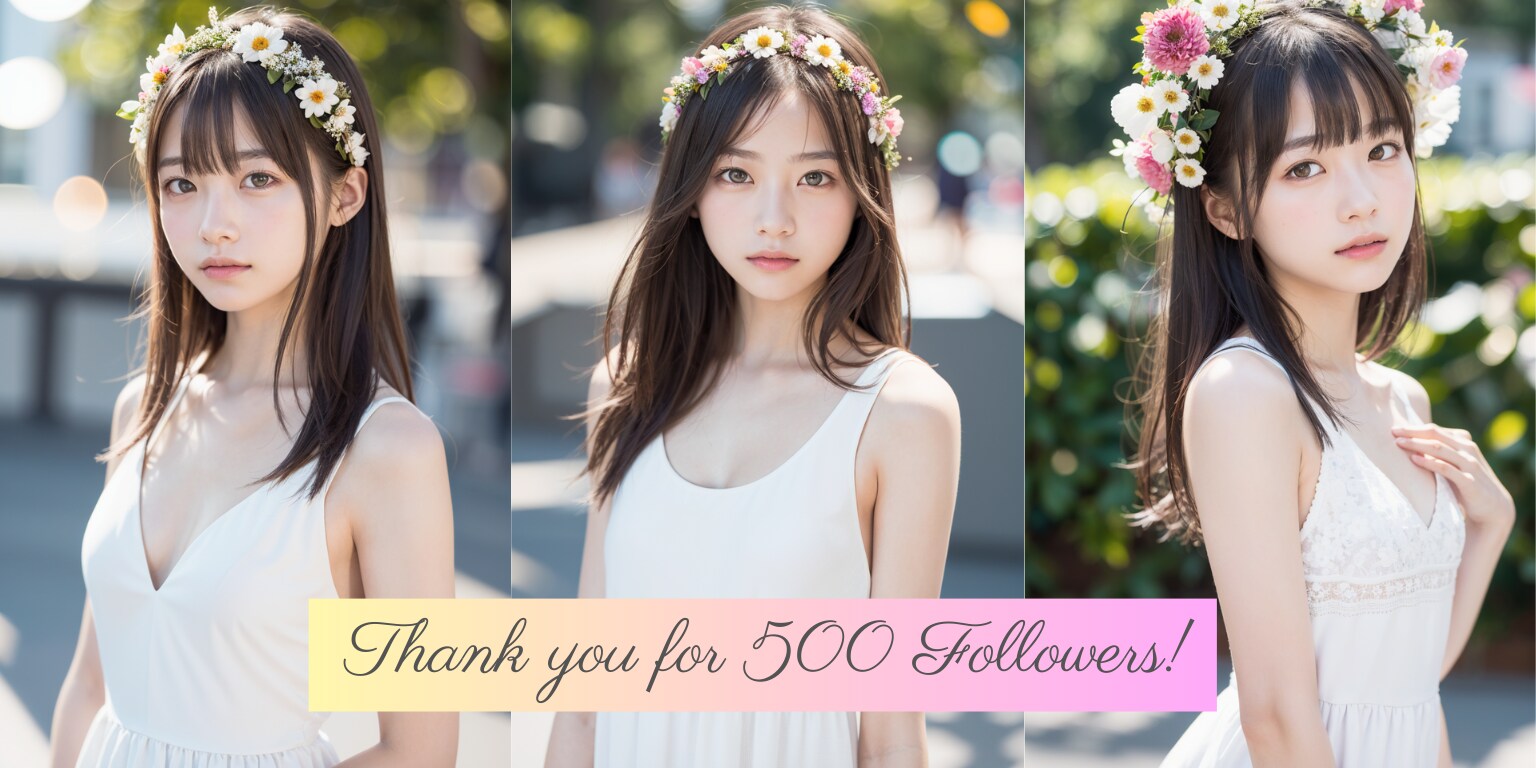 祝！Twitter500フォロワー！
