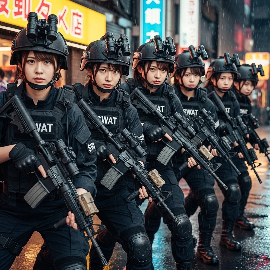 SWAT | の人気AIイラスト・グラビア