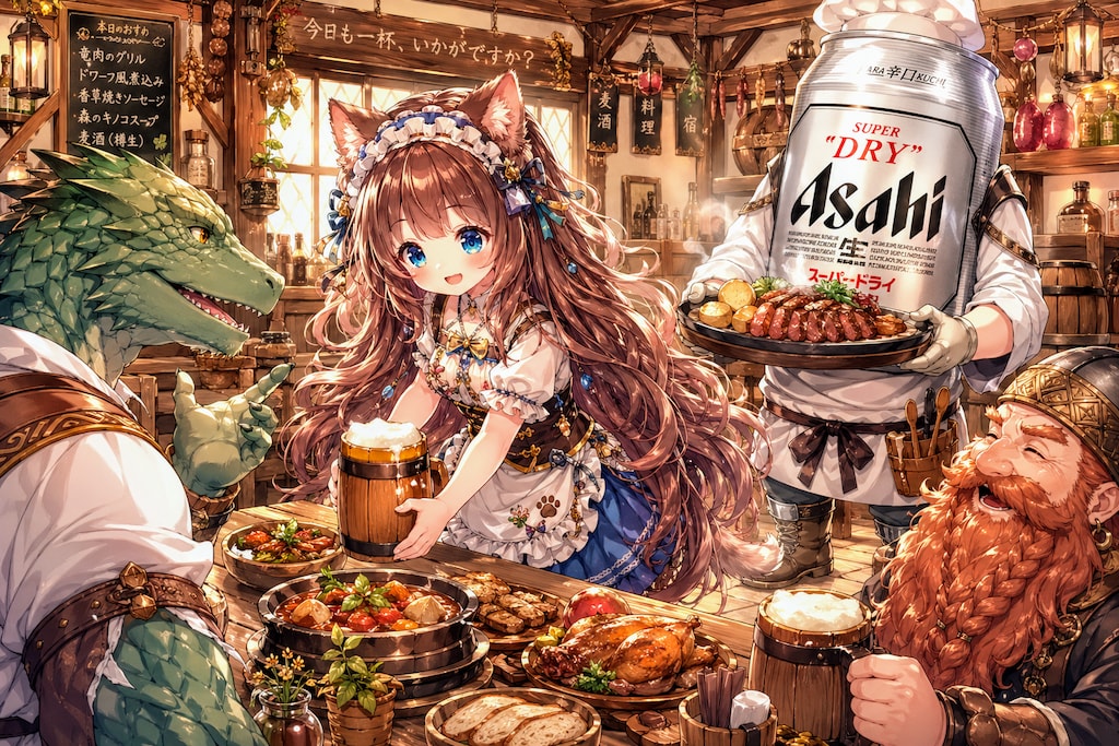 異世界酒場の小さな女の子