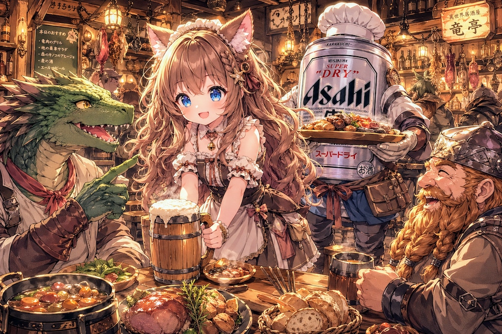 異世界酒場の小さな女の子