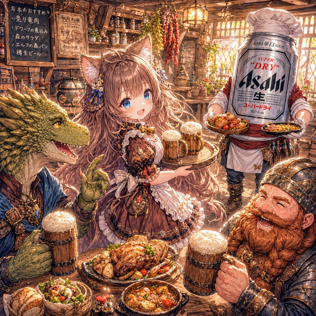 異世界酒場の小さな女の子