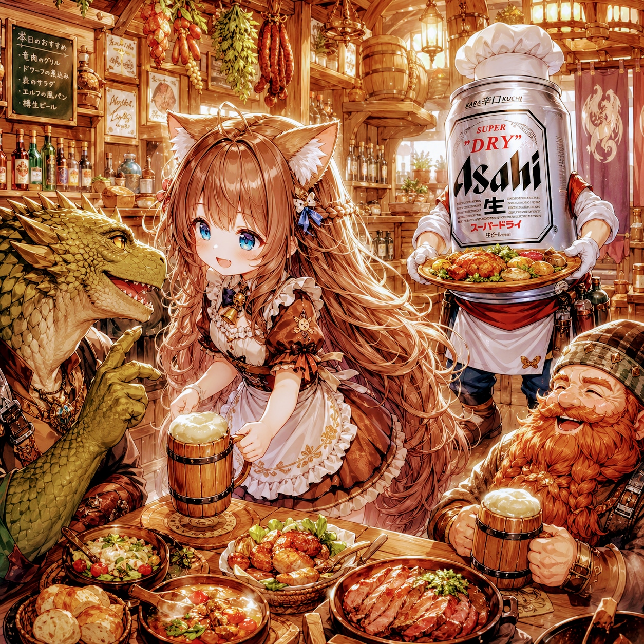 異世界酒場の小さな女の子 | の人気AIイラスト・グラビア