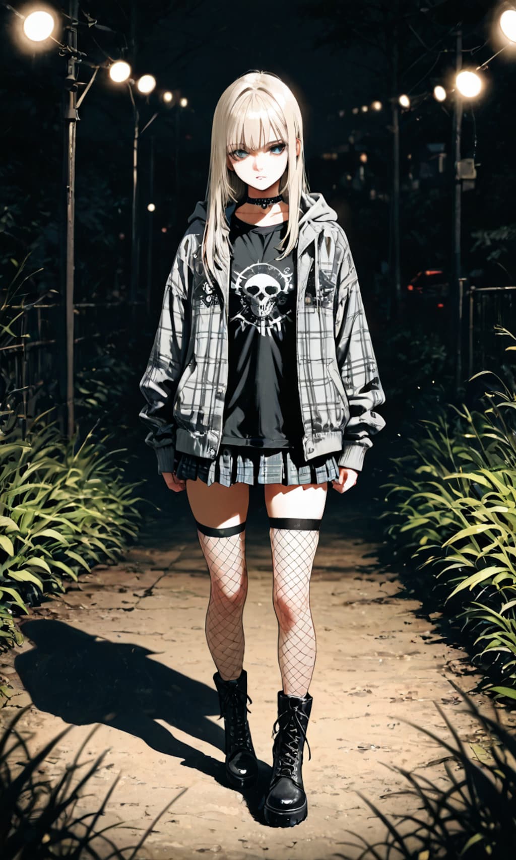 夜歩くゴスパン人間