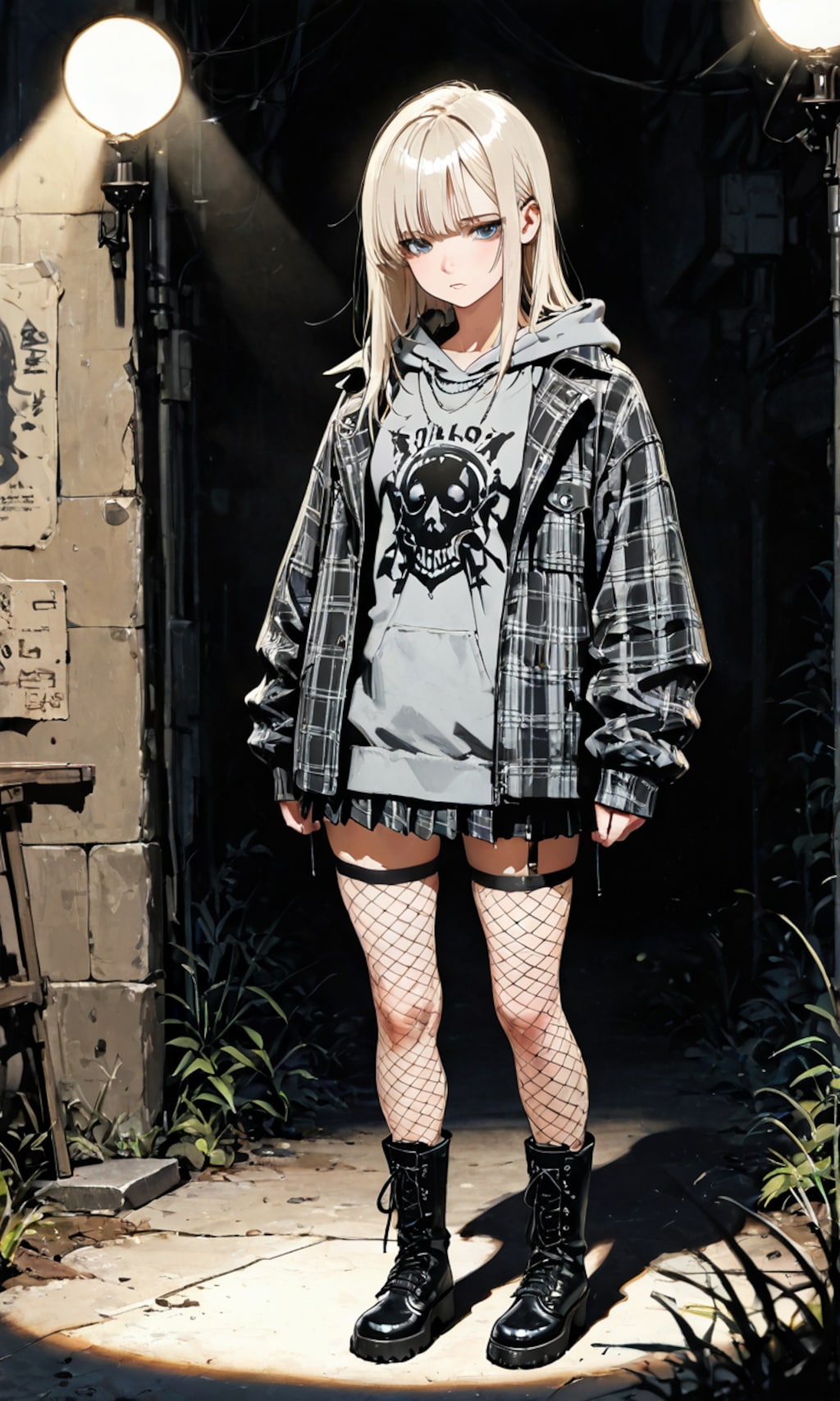 夜歩くゴスパン人間