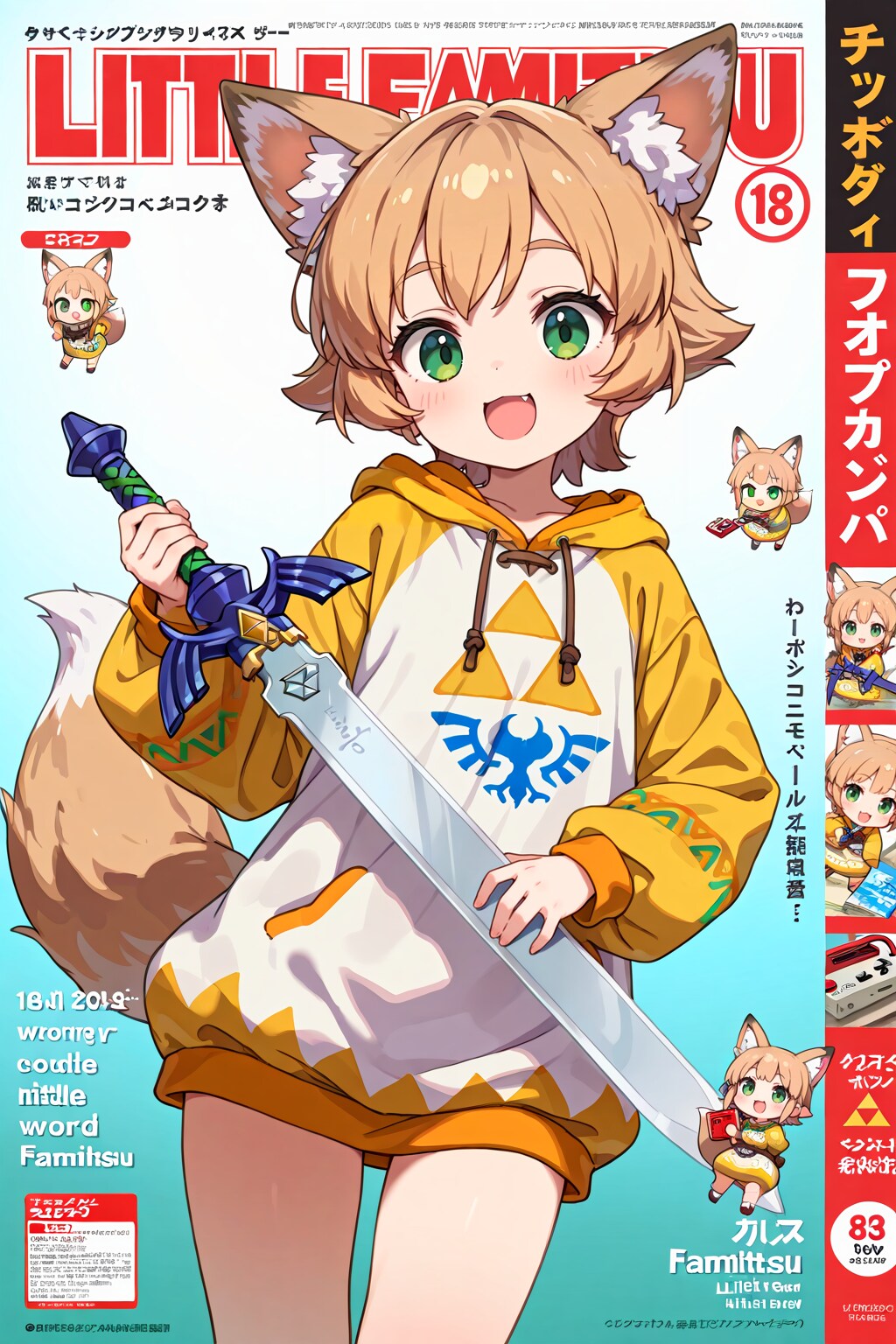 ８月３２日はファミ通の日 | の人気AIイラスト・グラビア