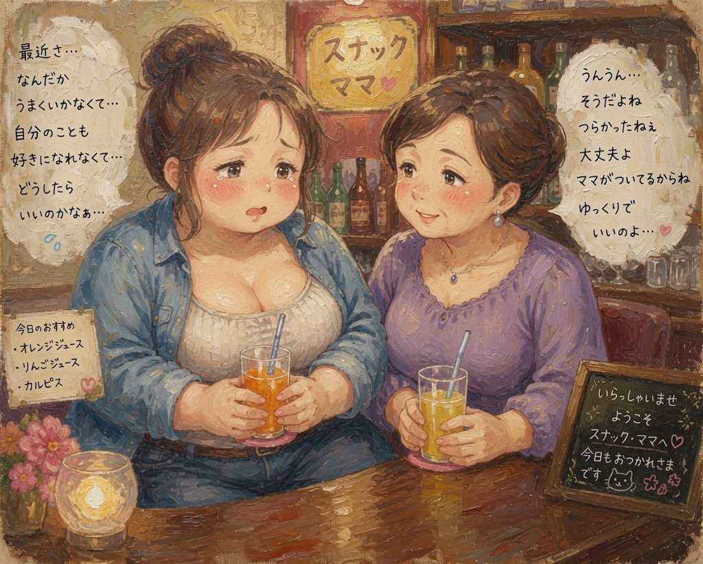 むちむちおねえさんスナックに行く