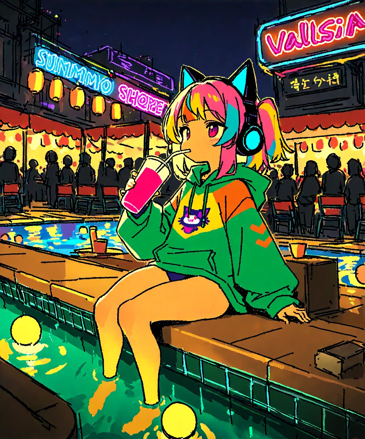 サイバーパンクドリンク