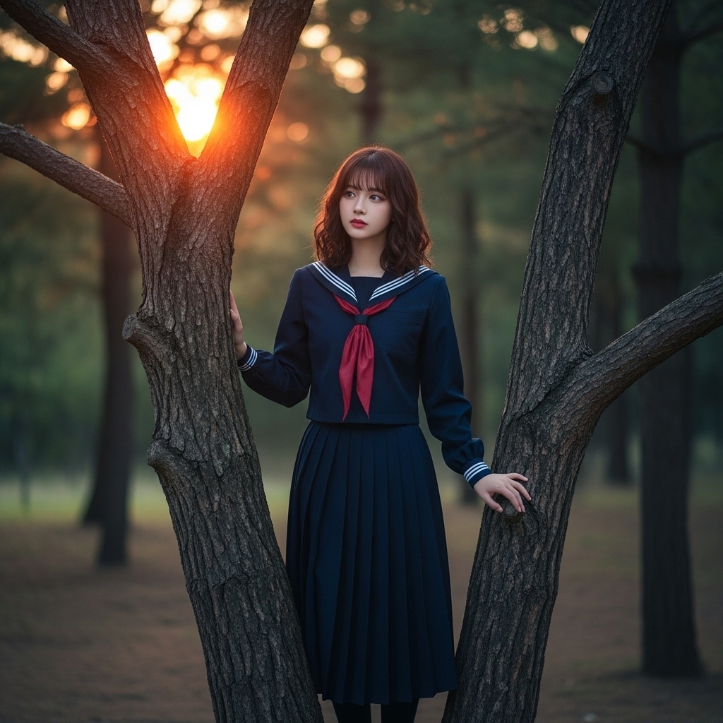 夕陽が落ちる | の人気AIイラスト・グラビア