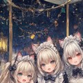煌めく瞳の猫耳メイドさん 7枚目