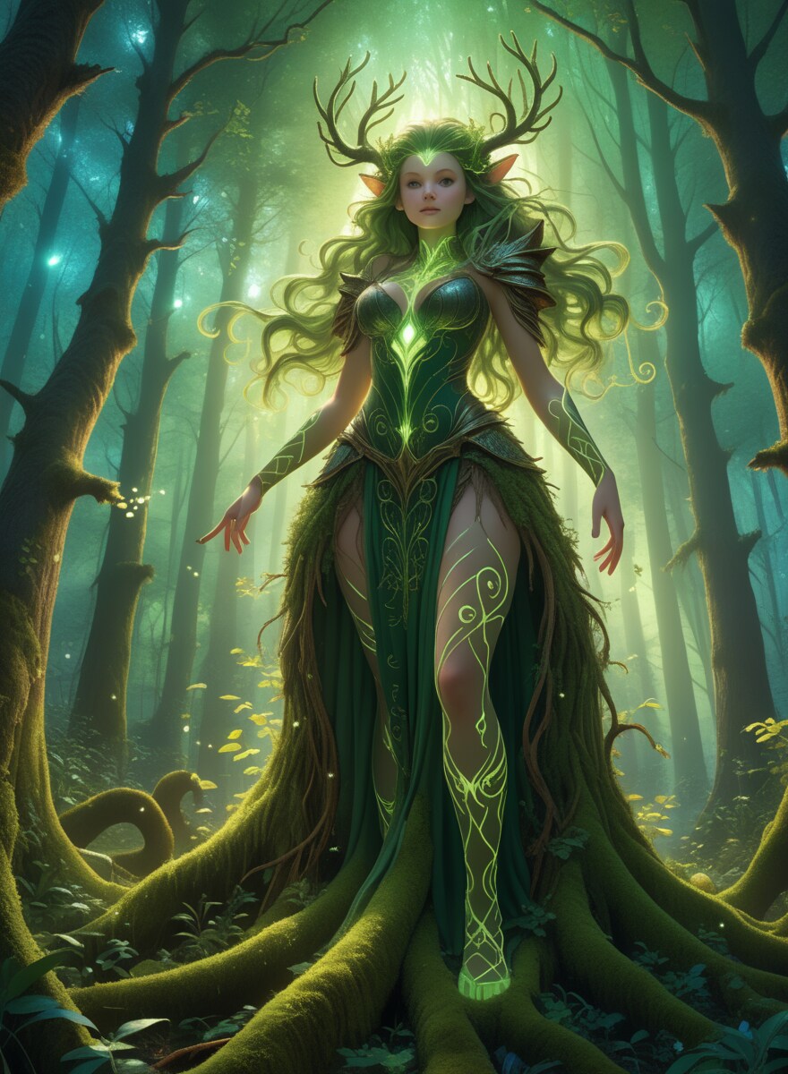 ドライアード：木の精霊 | の人気AIイラスト・グラビア