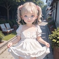 ԅ( ¯ิ∀ ¯ิԅ)ｸﾞﾍﾍﾍおじょうちゃんちょっとスカート捲って見せて💕【model：waiSemireal_v30】 3枚目