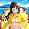 イエロービキニで爆発黒澤ダイヤ👙💥💛 2枚目
