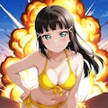 イエロービキニで爆発黒澤ダイヤ👙💥💛 3枚目