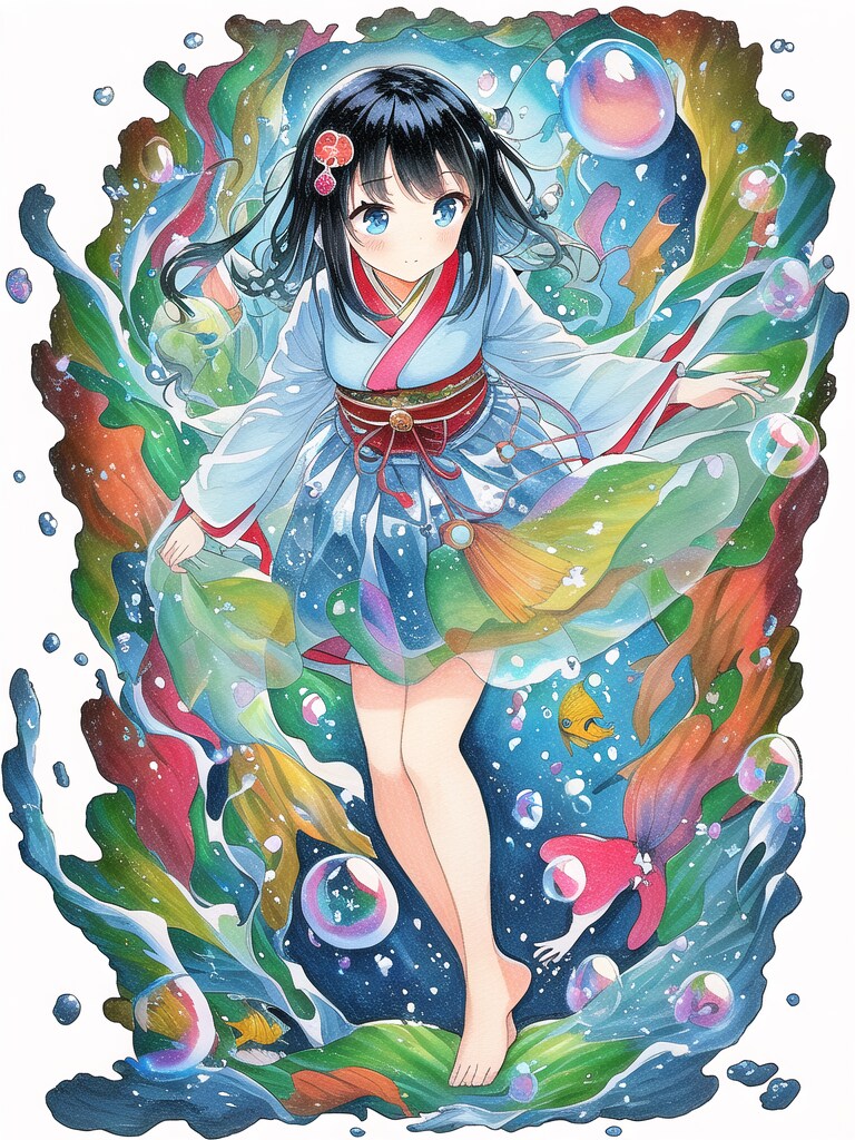 水中散歩