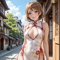 スクールアイドル⁉😅「小泉花陽 国立音ノ木坂学院一年生」チャイナ服Ver．【model：waiANIHENTAIPONYXL_v60】 5枚目