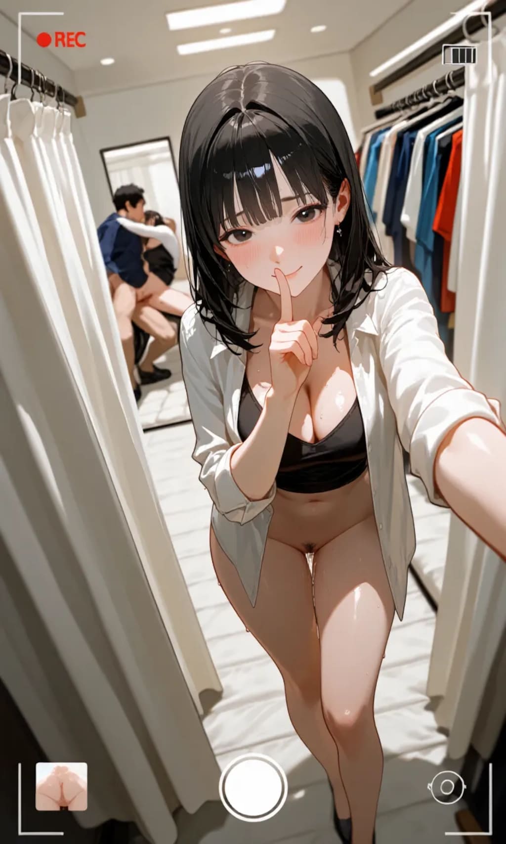 試着室③〜教育実習生を添えて〜